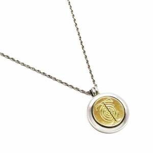 Tiffany Co Necklace Silver Gold Classic